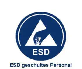 ESD geschult - Elektrostatisch ableitfähige Reinigung zertifiziert